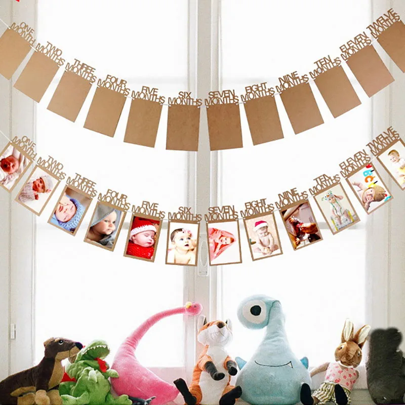 12pc Photo Frame Garlands Candy Bar Bunting Happy Birthday Decoration baptism Party Babyshower Wreath Slingers Decor Supplies
12pc Photo Frame Garlands Candy Bar Bunting Happy Birthday Decoration baptism Party Babyshower Wreath Slingers Decor Supplies
