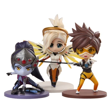 HOT GAME Over game watch OW Mercy Widowmaker Tracer Action Figure Model PVC 15CM game figuur Christmas gifts for children
HOT GAME Over game watch OW Mercy Widowmaker Tracer Action Figure Model PVC 15CM game figuur Christmas gifts for children
