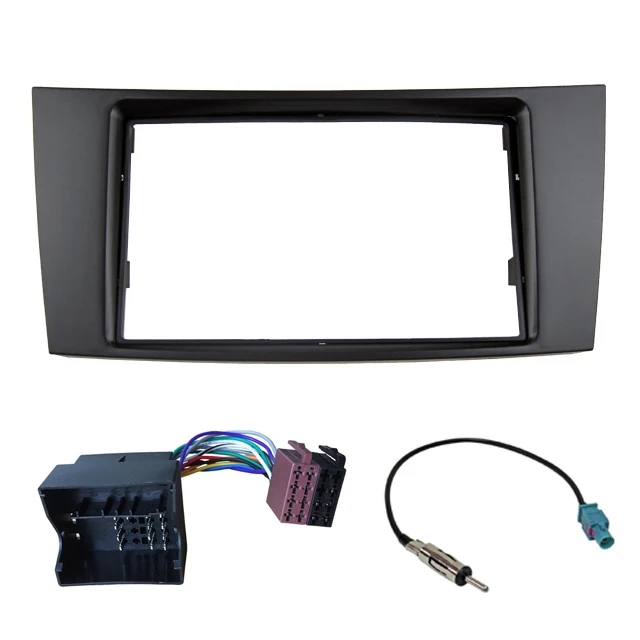 Car Radio Fasica Harness Antenna for Mercedes Benz E klasse (W211); CLS klasse (C219) Dash Kit Plate Frame DVD Trim Panel Facia
Car Radio Fasica Harness Antenna for Mercedes Benz E klasse (W211); CLS klasse (C219) Dash Kit Plate Frame DVD Trim Panel Facia