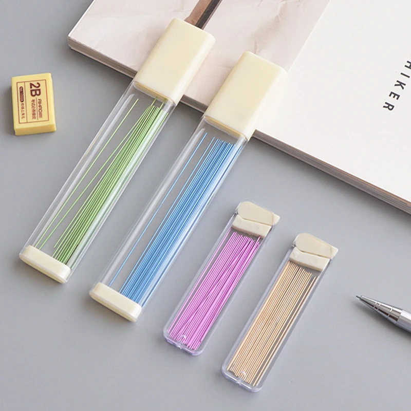 5pcs/set simple propelling pencil colour refill 2B Anti-breakage mechanical pencil creative modeling school stationery
5pcs/set simple propelling pencil colour refill 2B Anti-breakage mechanical pencil creative modeling school stationery