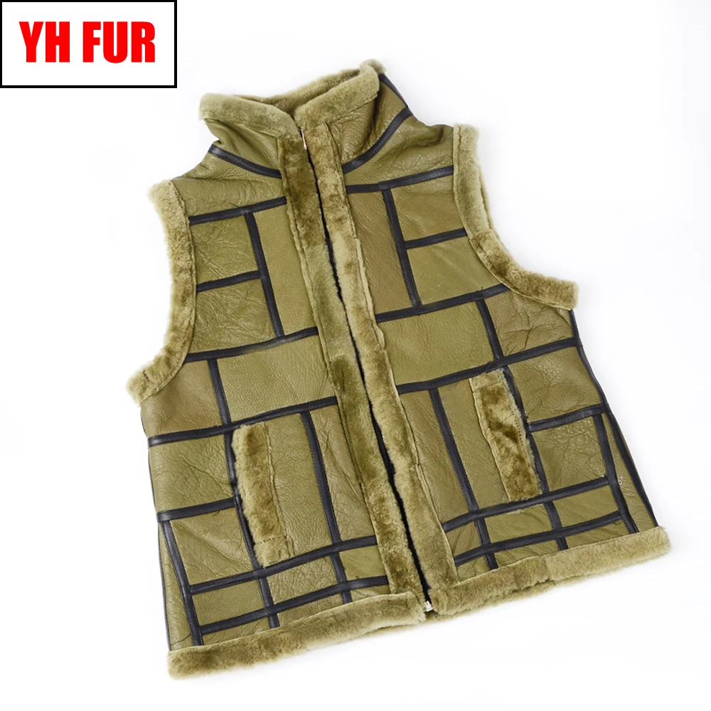 2019 New Women Real Fur Vest Fande Lokar Bomber Gilet Natural Real Leather Lamb Fur Waistcoat Sheepskin Sheep Shearing Fur Vests
2019 New Women Real Fur Vest Fande Lokar Bomber Gilet Natural Real Leather Lamb Fur Waistcoat Sheepskin Sheep Shearing Fur Vests