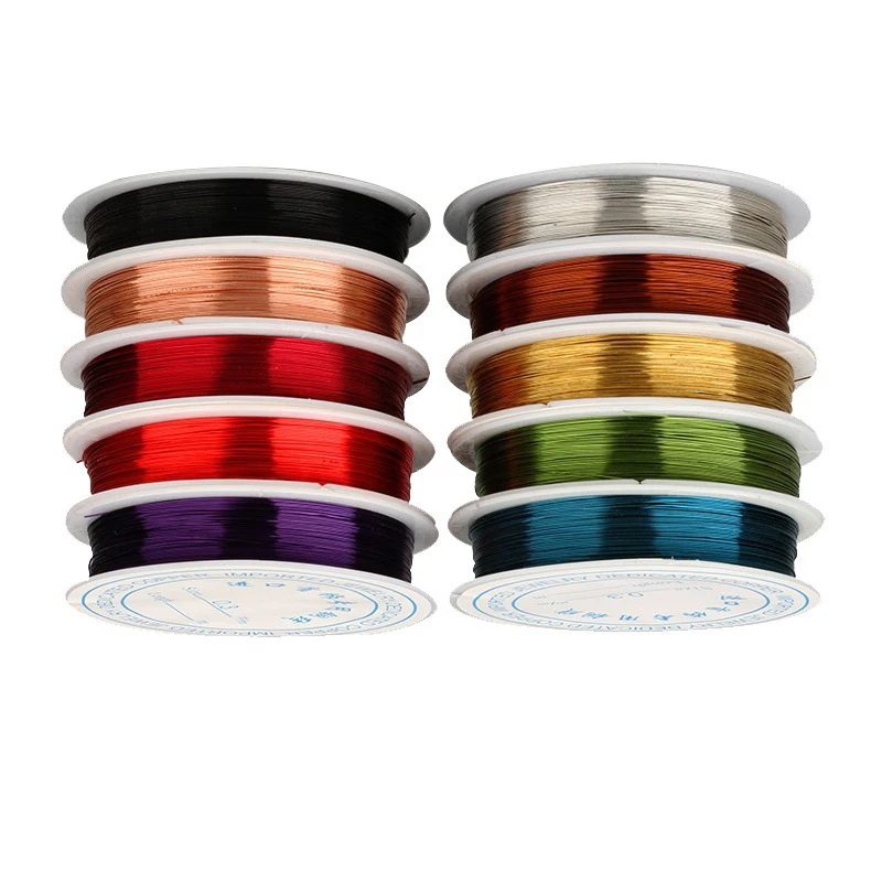 20 meters/roll Diameter 0.3mm Copper Beading Wires Red Copper Gold Silver Color Copper Wire for DIY Jewelry Making Findings
20 meters/roll Diameter 0.3mm Copper Beading Wires Red Copper Gold Silver Color Copper Wire for DIY Jewelry Making Findings