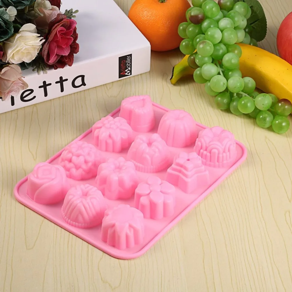 Flowers Shape Silicone Cake Decorating Moulds Candy Cookies Chocolate Fondant Paste Baking Mold Durable Washable Reusable 
Flowers Shape Silicone Cake Decorating Moulds Candy Cookies Chocolate Fondant Paste Baking Mold Durable Washable Reusable