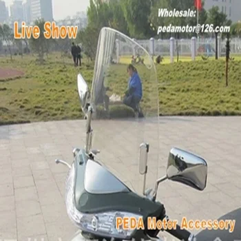 Ebike Motorcycle Windscreens Wind Deflectors scooter windshield PC 1.6 mm Thickness for NIU SuperSoco
Ebike Motorcycle Windscreens Wind Deflectors scooter windshield PC 1.6 mm Thickness for NIU SuperSoco