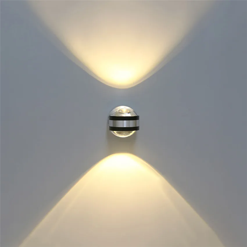 6W LED Up AND Down Wall Lights Aluminum Modern Wall Lamp AC110V AC220V Indoor Wall Lights For Bedroom Living Corridor ML13
6W LED Up AND Down Wall Lights Aluminum Modern Wall Lamp AC110V AC220V Indoor Wall Lights For Bedroom Living Corridor ML13