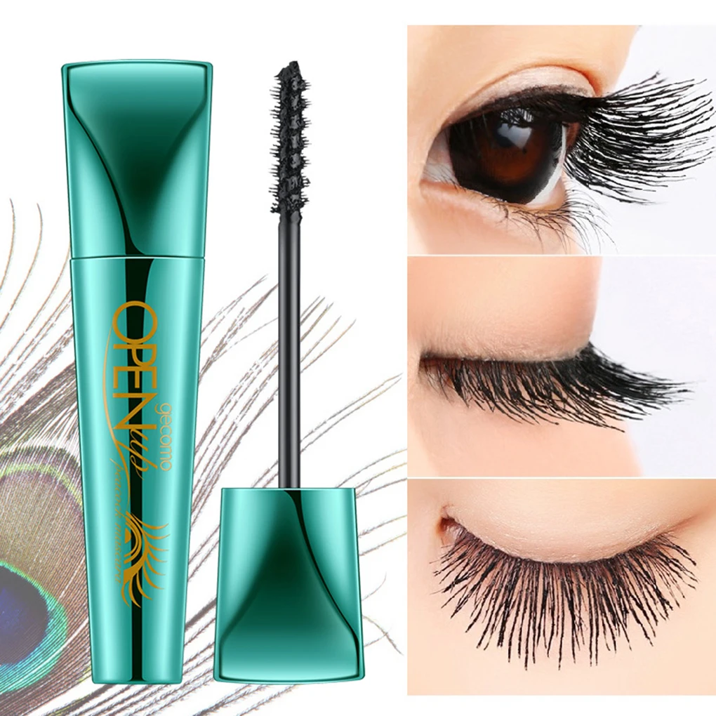 Women Girls Water Sweat Proof Peacock Mascara Black Makeup Long Curling Eyelashes Extension Cosmetics
Women Girls Water Sweat Proof Peacock Mascara Black Makeup Long Curling Eyelashes Extension Cosmetics