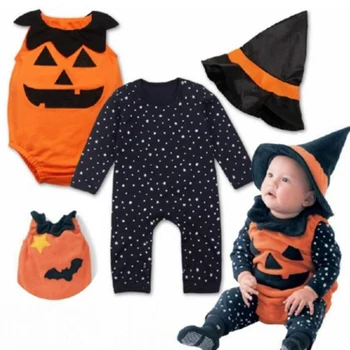 3pcs Newborn Baby Girl Boy Clothes Set Kids Jumpsuit Cute Romper Vest Hat Suit Halloween Costume For Girls Boys Novelty Outfits
3pcs Newborn Baby Girl Boy Clothes Set Kids Jumpsuit Cute Romper Vest Hat Suit Halloween Costume For Girls Boys Novelty Outfits