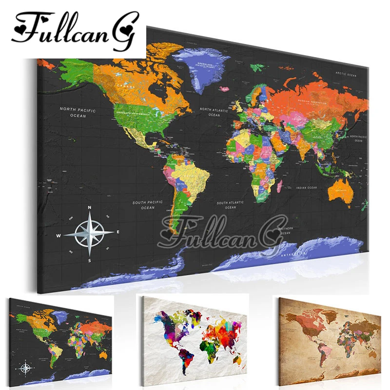 FULLCANG abstract world map painting diy mosaic 5d diamond painting cross stitch diy full square diamond embroidery kits G645
FULLCANG abstract world map painting diy mosaic 5d diamond painting cross stitch diy full square diamond embroidery kits G645