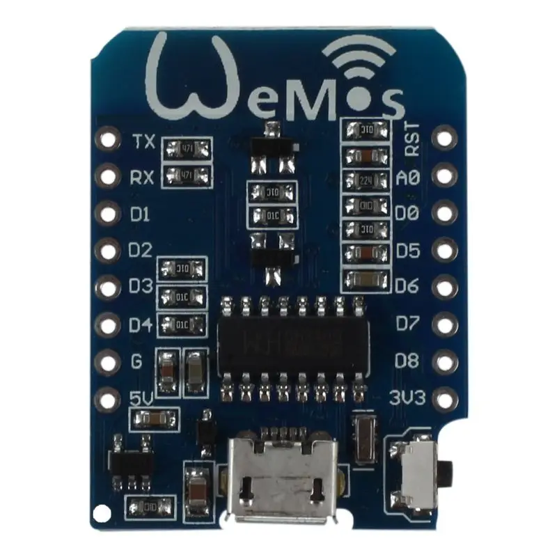 ESP8266 D1 Mini for NodeMcu Lus WiFi Wireless Module Internet of Things Development Board for Arduino TE441
ESP8266 D1 Mini for NodeMcu Lus WiFi Wireless Module Internet of Things Development Board for Arduino TE441