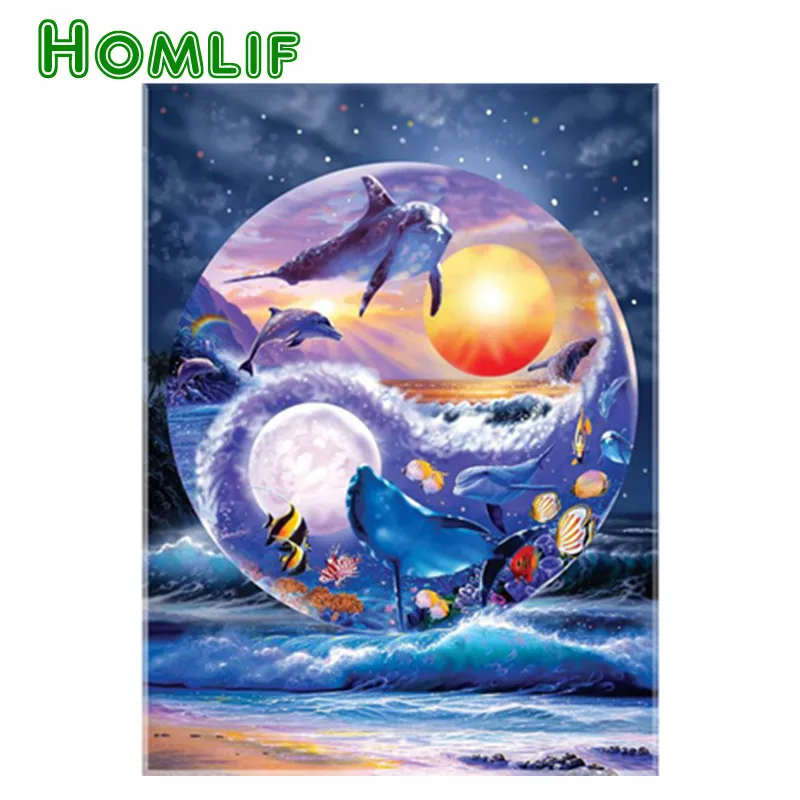 5D round Diamond Painting Dolphins,Sea turtles,Cross Stitch Yin and Yang Dolphins Kit DIY Set Embroidery Rhinestone Home Decor
5D round Diamond Painting Dolphins,Sea turtles,Cross Stitch Yin and Yang Dolphins Kit DIY Set Embroidery Rhinestone Home Decor