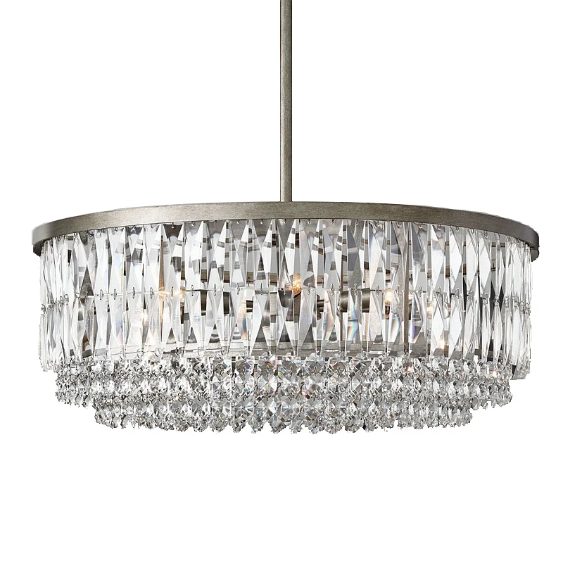 Retro Led hanging Crystal Chandelier Lighting for hotel room Large led suspension luminaire E14 Round home led Lights & lighting
Retro Led hanging Crystal Chandelier Lighting for hotel room Large led suspension luminaire E14 Round home led Lights & lighting
