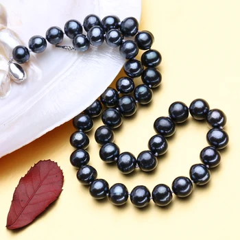 FENASY 11to12mm Natural Freshwater Pearl Necklaces For Women Luxury Near Round Choker Necklaces Silver Wedding Jewelry
FENASY 11to12mm Natural Freshwater Pearl Necklaces For Women Luxury Near Round Choker Necklaces Silver Wedding Jewelry