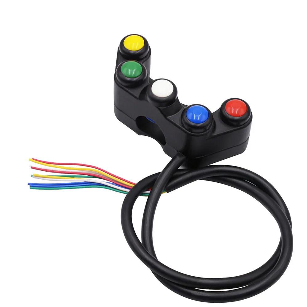 22 mm Handlebar Motorcycle Switches Fog Light Mount Horn Power Ignition Switch ON OFF Start Aluminum For Honda Yamaha
22 mm Handlebar Motorcycle Switches Fog Light Mount Horn Power Ignition Switch ON OFF Start Aluminum For Honda Yamaha