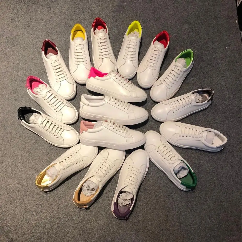 European Station 2019 Spring Leather Small White Shoes Flat-soled Sports Leisure Women's Shoes
European Station 2019 Spring Leather Small White Shoes Flat-soled Sports Leisure Women's Shoes