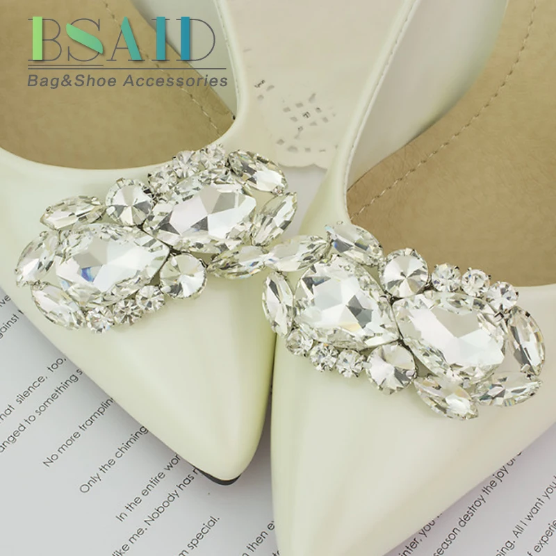 BSAID Shoes Accessories For Women 1pcs/2pcs Flower Crystal Shoe Clips Wedding Shoes Heels Ornament Rhinestone Shoe Charms Clamp
BSAID Shoes Accessories For Women 1pcs/2pcs Flower Crystal Shoe Clips Wedding Shoes Heels Ornament Rhinestone Shoe Charms Clamp