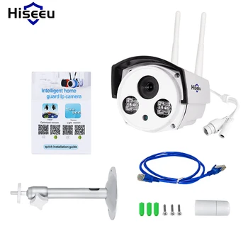 Hiseeu wifi camera outdoor bullet HD 720P street IP kamara waterproof wireless IP cam cctv surveillance 64G SD Card slot
Hiseeu wifi camera outdoor bullet HD 720P street IP kamara waterproof wireless IP cam cctv surveillance 64G SD Card slot