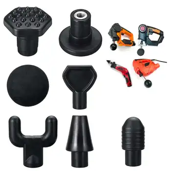 7 Pcs Replaceable Percussion Deep Massage for gun Bit Tips Adapter Extended Heads Set for jigsaw Body Muscle Relaxation Massager
7 Pcs Replaceable Percussion Deep Massage for gun Bit Tips Adapter Extended Heads Set for jigsaw Body Muscle Relaxation Massager