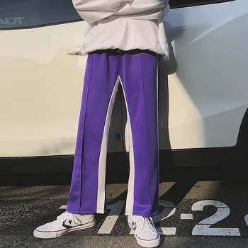 Autumn Men's New Youth Wild Loose Fashion Personality Polyester Temperament Solid Color Striped Wide Leg Casual Sweatpants
Autumn Men's New Youth Wild Loose Fashion Personality Polyester Temperament Solid Color Striped Wide Leg Casual Sweatpants
