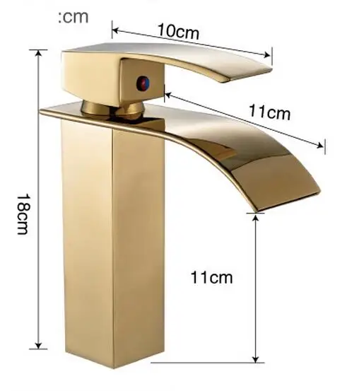 short faucet