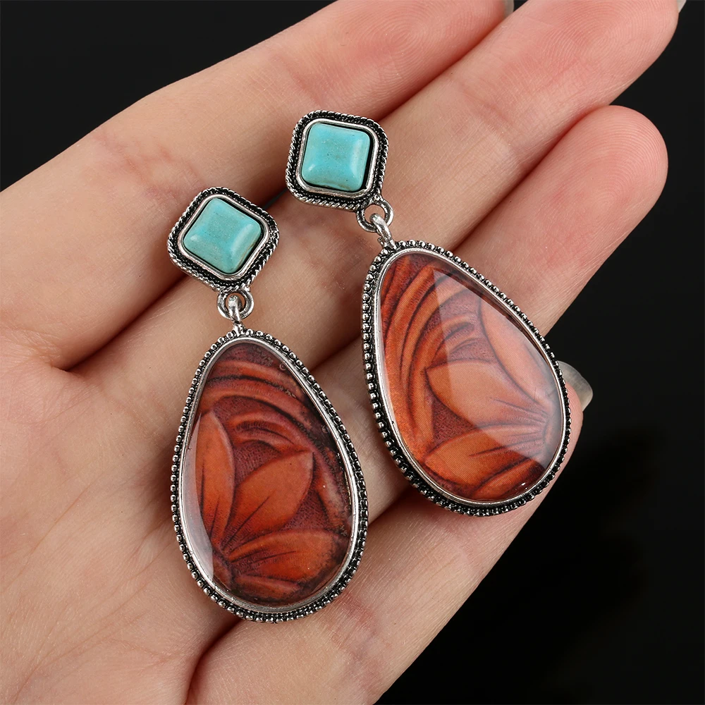 1 pair 2019 Boho Bohemian Vintage Natural Stone Dangle Hook Earrings Retro Women Handmade Jewelry Tibetan Earrings Charm Gifts
1 pair 2019 Boho Bohemian Vintage Natural Stone Dangle Hook Earrings Retro Women Handmade Jewelry Tibetan Earrings Charm Gifts