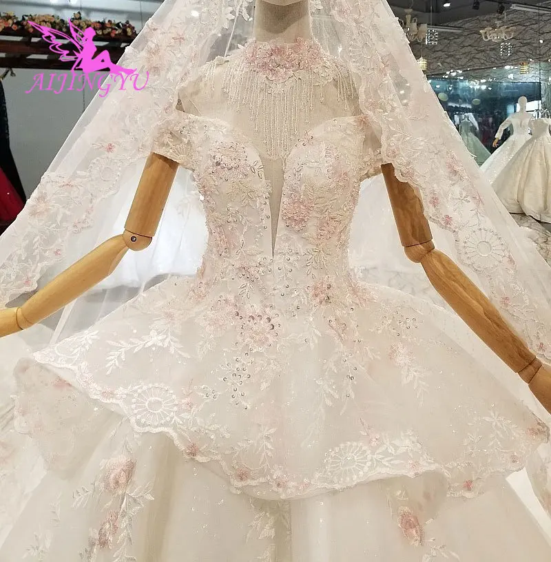 Фото Элегантные платья AIJINGYU роскошные Простые Необычные цены свадебные зимнее
