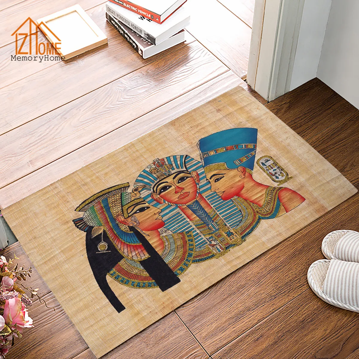 Memory Home Ancient Egyptian Design Non-woven Fabric Non-slip Indoor Home Bathroom Kitchen Rug Funny Doormat Floor Mat
Memory Home Ancient Egyptian Design Non-woven Fabric Non-slip Indoor Home Bathroom Kitchen Rug Funny Doormat Floor Mat