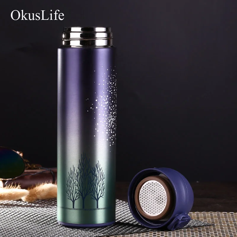 500ml Double Wall Stainless Steel Vacuum Flasks Thermos Cup Coffee Tea Milk Travel Mug Thermo Bottle Gifts With Color Design
500ml Double Wall Stainless Steel Vacuum Flasks Thermos Cup Coffee Tea Milk Travel Mug Thermo Bottle Gifts With Color Design