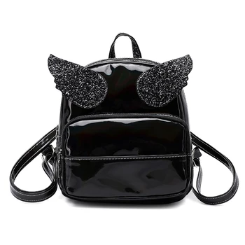 Womens Backpack Bag PU Leather Wing Sequins Women Bag High Quality Soild Colour Women Girl Bag
Womens Backpack Bag PU Leather Wing Sequins Women Bag High Quality Soild Colour Women Girl Bag