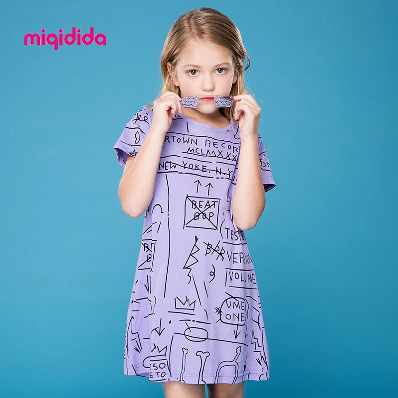 Girls Dresses Fashion Print Summer Short Sleeve Dress Breathable Dresses for 4-12 Years Chirldren Vestidos Kids Clothing
Girls Dresses Fashion Print Summer Short Sleeve Dress Breathable Dresses for 4-12 Years Chirldren Vestidos Kids Clothing