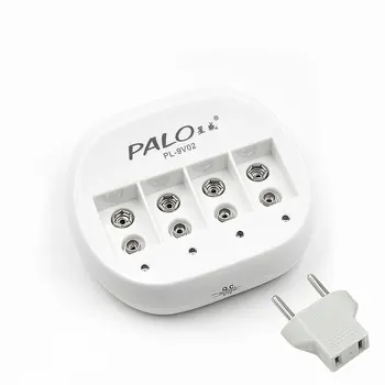 PALO 4 Slots 9V 6f22 Battery Charger Mini Dual Toy Battery Charger for 6F22 9V Lithium Li-ion rechargeable battery
PALO 4 Slots 9V 6f22 Battery Charger Mini Dual Toy Battery Charger for 6F22 9V Lithium Li-ion rechargeable battery