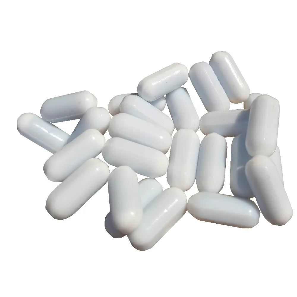 C6x20mm PTFE Magnetic Stirrer Mixer Stir Bars PTFE without Pivot Ring Plain Stirring Bars white Spin Bars, Pack of 10
C6x20mm PTFE Magnetic Stirrer Mixer Stir Bars PTFE without Pivot Ring Plain Stirring Bars white Spin Bars, Pack of 10