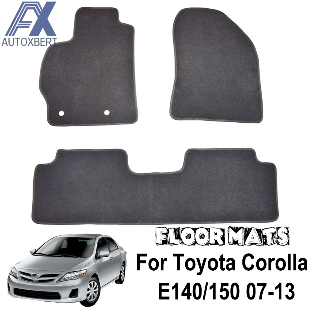 AX 3pcs Car Floor Mat Mats For Toyota Corolla E140/150 2007 - 2011 Nylon Floor Mat Car-styling Interior Car Carpet Mat
AX 3pcs Car Floor Mat Mats For Toyota Corolla E140/150 2007 - 2011 Nylon Floor Mat Car-styling Interior Car Carpet Mat