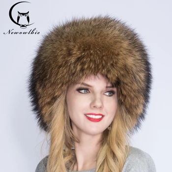Winter Natural Raccoon Fur Cap Mongolia hat Lady Fashion Raccoon Fur Warm Cap High quality raccoon fur, warm and comfortable
Winter Natural Raccoon Fur Cap Mongolia hat Lady Fashion Raccoon Fur Warm Cap High quality raccoon fur, warm and comfortable