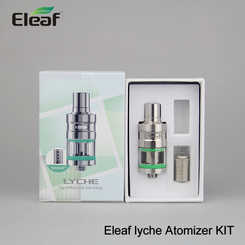 Factory Price 100% Original Eleaf LYCHE Atomizer Eleaf Sub-Ohm tank bottom Side filling vape tank fit NC Head elektronik sigara
Factory Price 100% Original Eleaf LYCHE Atomizer Eleaf Sub-Ohm tank bottom Side filling vape tank fit NC Head elektronik sigara
