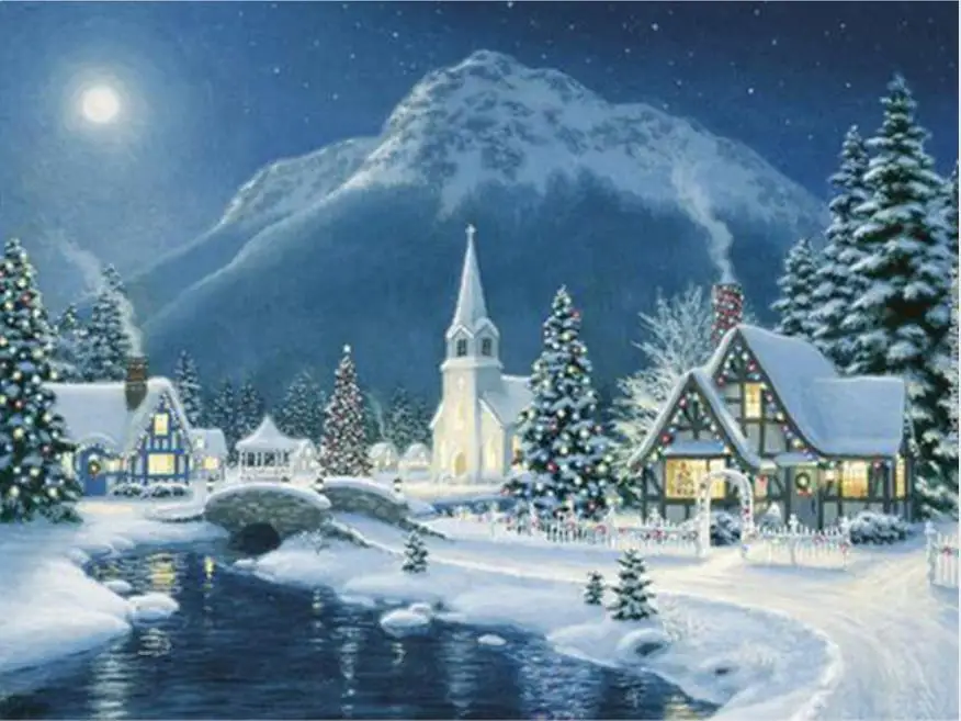Diamond Painting Winter Landscape DIY 5D,Diamond Mosaic Snow,Handmade,Cross Stitch Kits,Diamond Embroidery,Patterns,Rhinestones
Diamond Painting Winter Landscape DIY 5D,Diamond Mosaic Snow,Handmade,Cross Stitch Kits,Diamond Embroidery,Patterns,Rhinestones