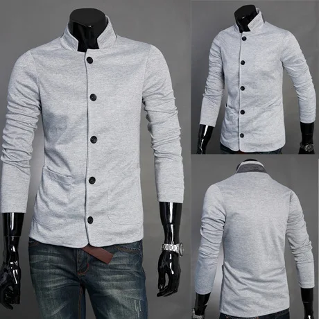 Chinese style 80s Blazer long sleeves Blazers Slim Fit Mens Jackets Male Stand Collar button fashion dropshipping top coat
Chinese style 80s Blazer long sleeves Blazers Slim Fit Mens Jackets Male Stand Collar button fashion dropshipping top coat