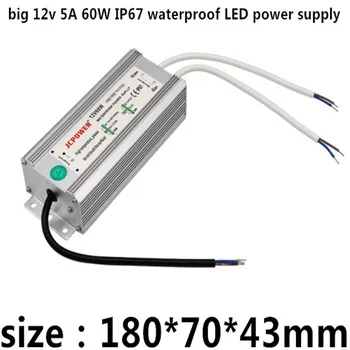 big AC100v-240v DC 12v 5A 60W 12v led strip led Module point Light string light big rain outdoor power switch power supply
big AC100v-240v DC 12v 5A 60W 12v led strip led Module point Light string light big rain outdoor power switch power supply