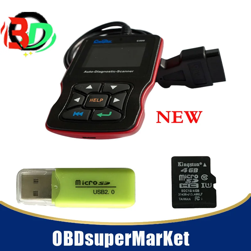 Автоматический диагностический сканер Creator C500 для OBDII/EOBD/B-M-W/Hon-da/Acura V W code reader
Автоматический диагностический сканер Creator C500 для OBDII/EOBD/B-M-W/Hon-da/Acura V W code reader