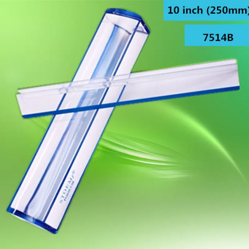 10 Inch 5X 7514B With Reading Tracking Line Optical Tool Bar Magnifying Glass Measuring Scale Blue Raised Domed Bar Magnifier
10 Inch 5X 7514B With Reading Tracking Line Optical Tool Bar Magnifying Glass Measuring Scale Blue Raised Domed Bar Magnifier