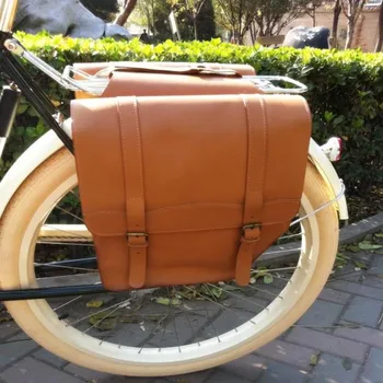 E0999 Retro Bicycle After-frame bag Chocolate 100% head layer yellow cowhide bike Rear rack bag Bicycle Parts 1pcs
E0999 Retro Bicycle After-frame bag Chocolate 100% head layer yellow cowhide bike Rear rack bag Bicycle Parts 1pcs