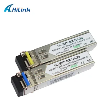 Free shipping! Optical Transceivers SFP BIDI 1.25G BIDI Tx1310nm/Rx1550nm Tx1550nm/Rx1310nm 20km GLC-BX-D/U 20KM DOM Optic
Free shipping! Optical Transceivers SFP BIDI 1.25G BIDI Tx1310nm/Rx1550nm Tx1550nm/Rx1310nm 20km GLC-BX-D/U 20KM DOM Optic