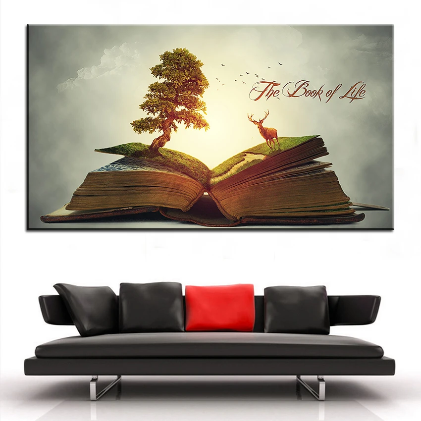Large size Printing Oil Painting book of life Wall painting Decor Wall Art Picture For Living Room painting No Frame
Large size Printing Oil Painting book of life Wall painting Decor Wall Art Picture For Living Room painting No Frame