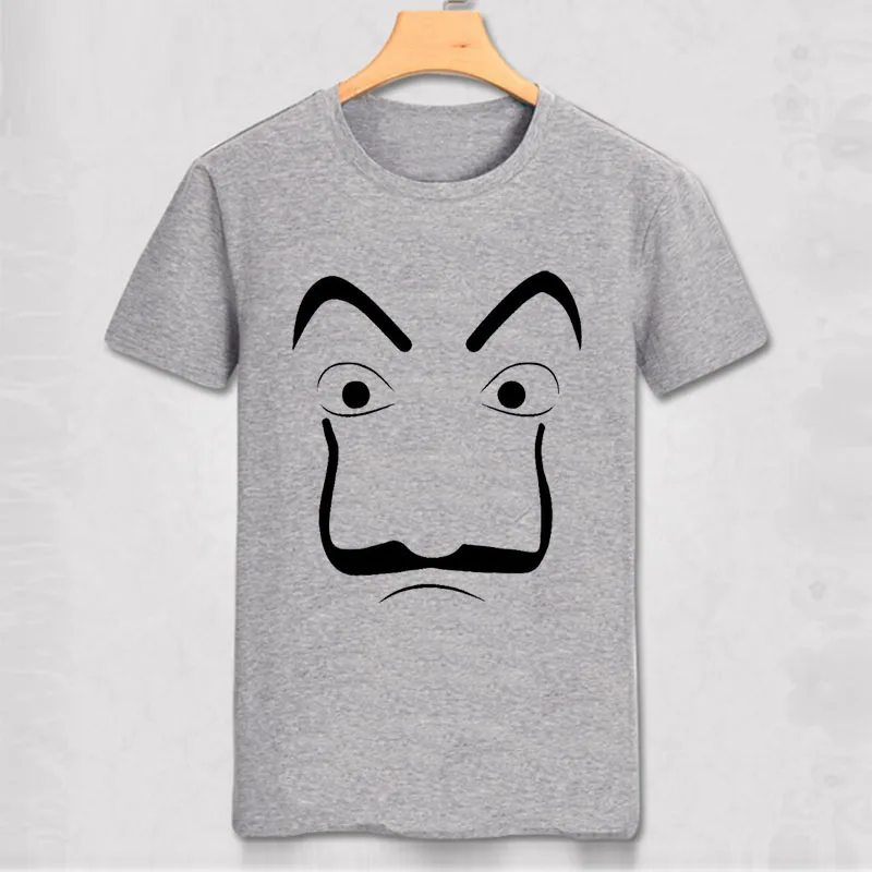 Salvador Dali Mask T-shirt Money Heist The House of Paper La Casa De Papel Cosplay Halloween Tokyo Rio Professor Oslo Tee Shirt
Salvador Dali Mask T-shirt Money Heist The House of Paper La Casa De Papel Cosplay Halloween Tokyo Rio Professor Oslo Tee Shirt
