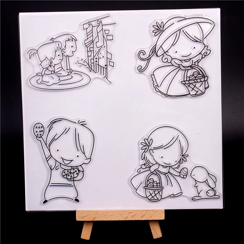 Rubber Silicone Clear Stamps for Scrapbooking Tampons Transparents Seal Background Stamp Card child Making Making Diy boy girl
Rubber Silicone Clear Stamps for Scrapbooking Tampons Transparents Seal Background Stamp Card child Making Making Diy boy girl