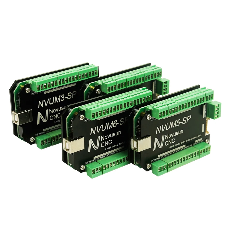 NVUM 3 4 5 Axis Mach3 USB CNC Controller Card For wood router lathe Motion Control Breakout Board
NVUM 3 4 5 Axis Mach3 USB CNC Controller Card For wood router lathe Motion Control Breakout Board