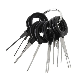 8 pcs Auto Car Plug Circuit Board Wire Harness Terminal Extraction Pick Connector Crimp Pin Back Needle Remove Tool Set
8 pcs Auto Car Plug Circuit Board Wire Harness Terminal Extraction Pick Connector Crimp Pin Back Needle Remove Tool Set
