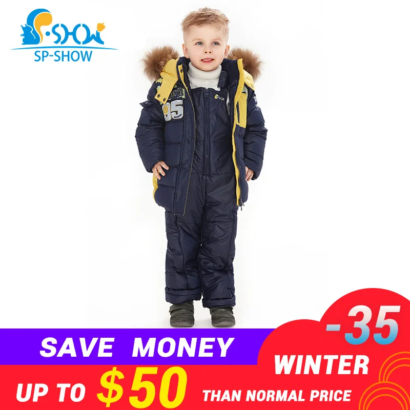 Kids Clothes Boys Winter Luxury Brand 1-5 Age Children Jackets Two-Piece Set Warm Fur Down fur Outerwear+Trousers Ski Suit 0149
Kids Clothes Boys Winter Luxury Brand 1-5 Age Children Jackets Two-Piece Set Warm Fur Down fur Outerwear+Trousers Ski Suit 0149