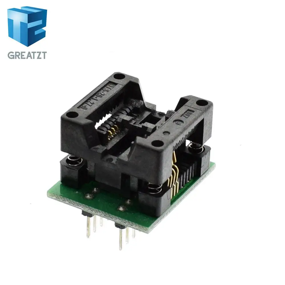 GREATZT Free Shipping 1pcs SOIC8 SOP8 to DIP8 Wide-body Seat Wide 200mil Programmer Adapter Socket Blue
GREATZT Free Shipping 1pcs SOIC8 SOP8 to DIP8 Wide-body Seat Wide 200mil Programmer Adapter Socket Blue