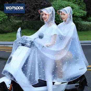 PVC Transparent Poncho Unisex Siamese Raincoat Outdoor Electric Motorcycle Thicken Single Double Adult Raincoat With Visor
PVC Transparent Poncho Unisex Siamese Raincoat Outdoor Electric Motorcycle Thicken Single Double Adult Raincoat With Visor