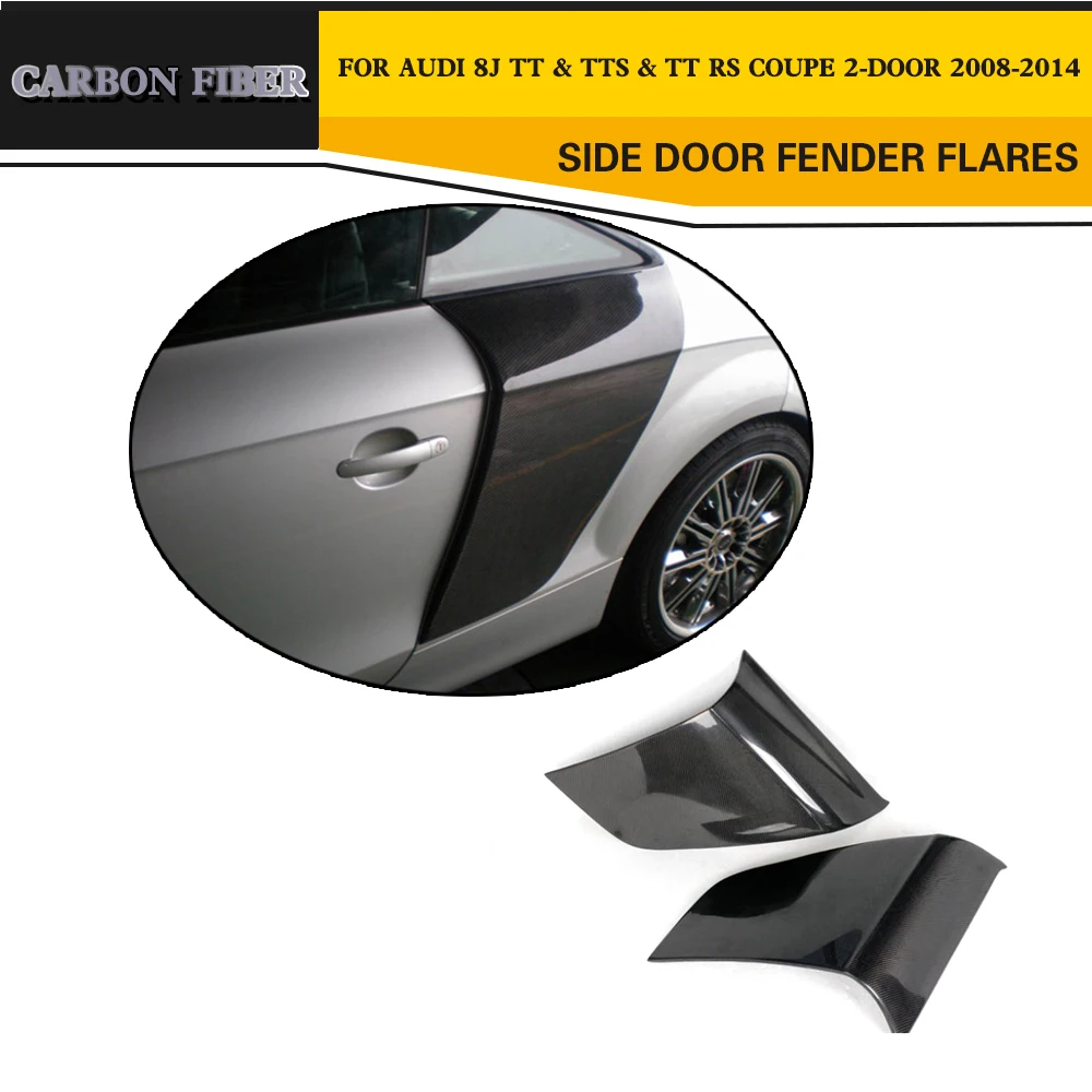 Carbon Fiber Racing Side Door Fenders Flares for Audi TT MK3 Type 8S TTS TTRS TT S Line Coupe 2 Door 07-17 2Pc
Carbon Fiber Racing Side Door Fenders Flares for Audi TT MK3 Type 8S TTS TTRS TT S Line Coupe 2 Door 07-17 2Pc